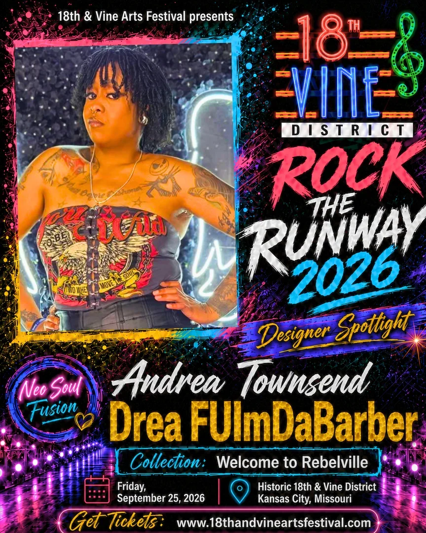 Andrea Townsend — Designer Spotlight festival flyer