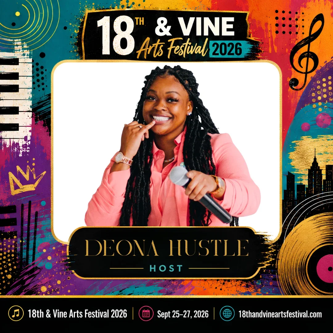 Deona Hustle — Host festival flyer
