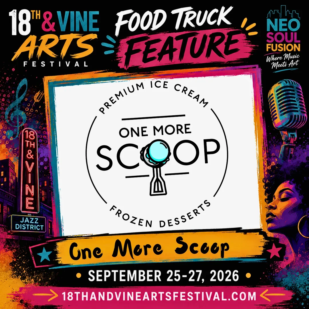 One More Scoop — Food Truck Feature festival flyer