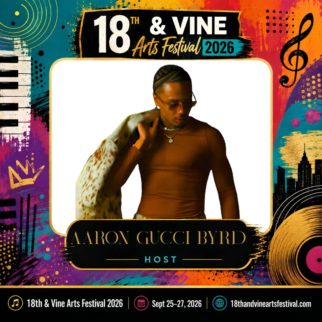 Aaron Gucci Byrd — Host festival flyer