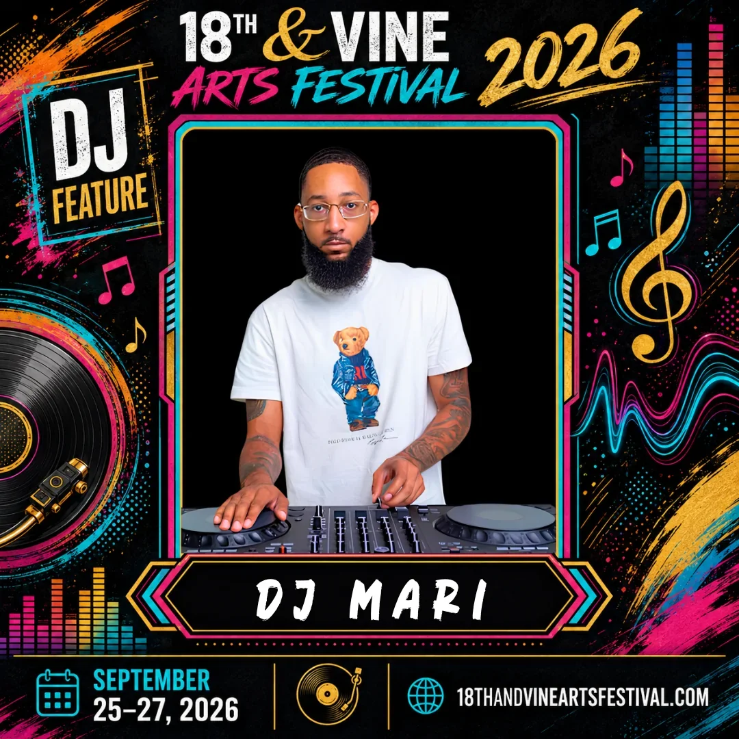 DJ Mari — DJ Feature festival flyer