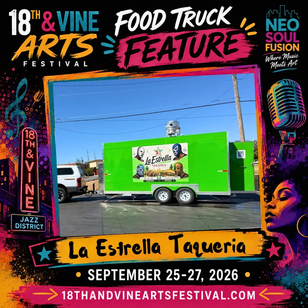 La Estrella Taqueria — Food Truck Feature festival flyer