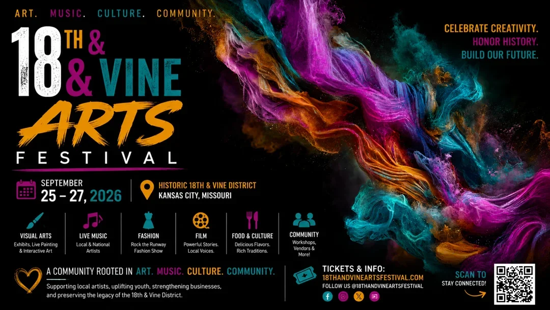 18th and Vine Arts Festival 2026 official artwork