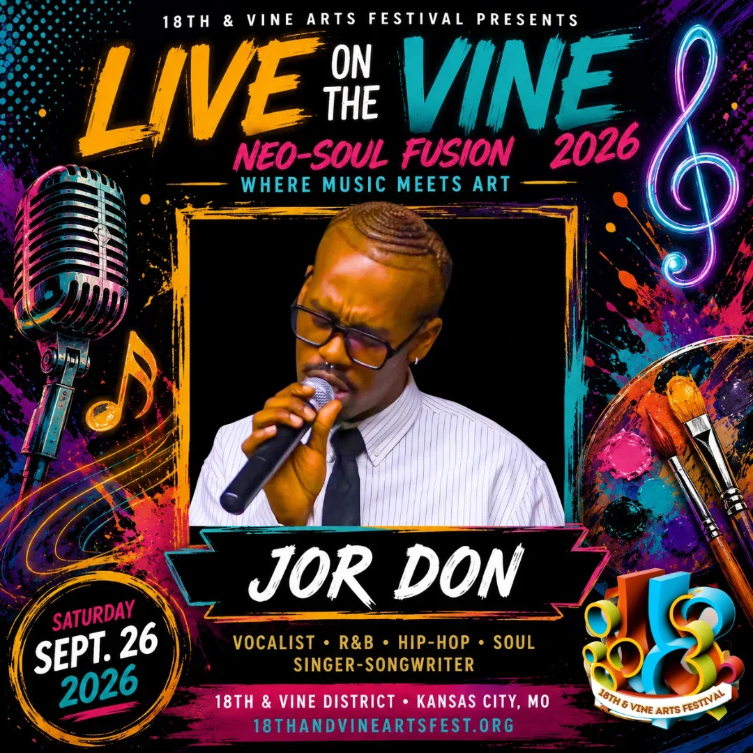 Jor Don — Live on the Vine contestant festival flyer
