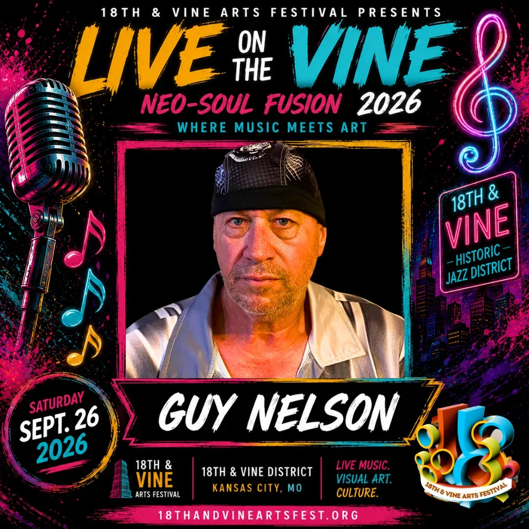 Guy Nelson — Live on the Vine contestant festival flyer