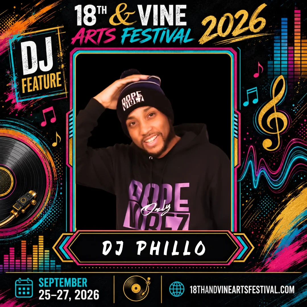 DJ Phillo — DJ Feature festival flyer