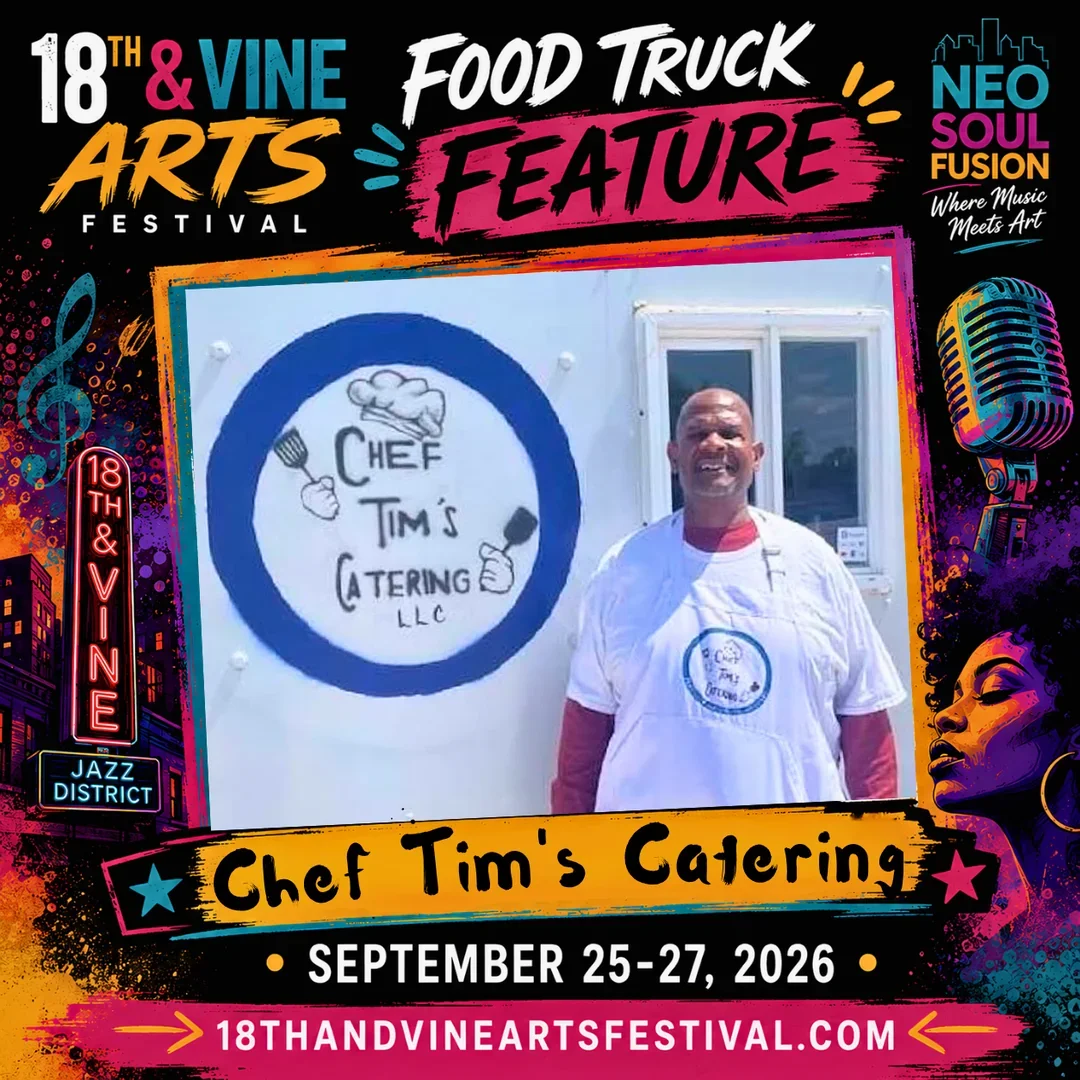 Chef Tim's Catering — Food Truck Feature festival flyer