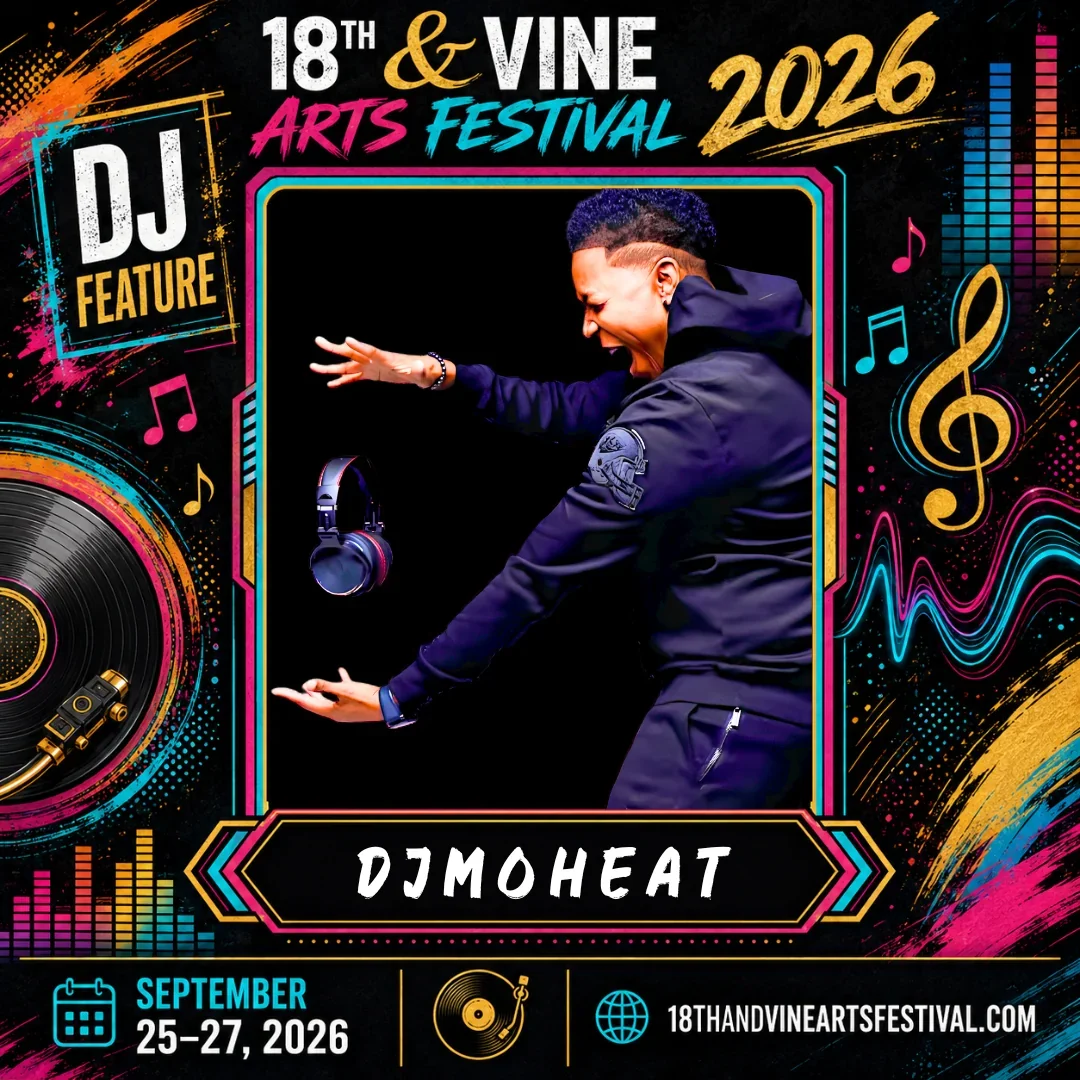DJMOHEAT — DJ Feature festival flyer