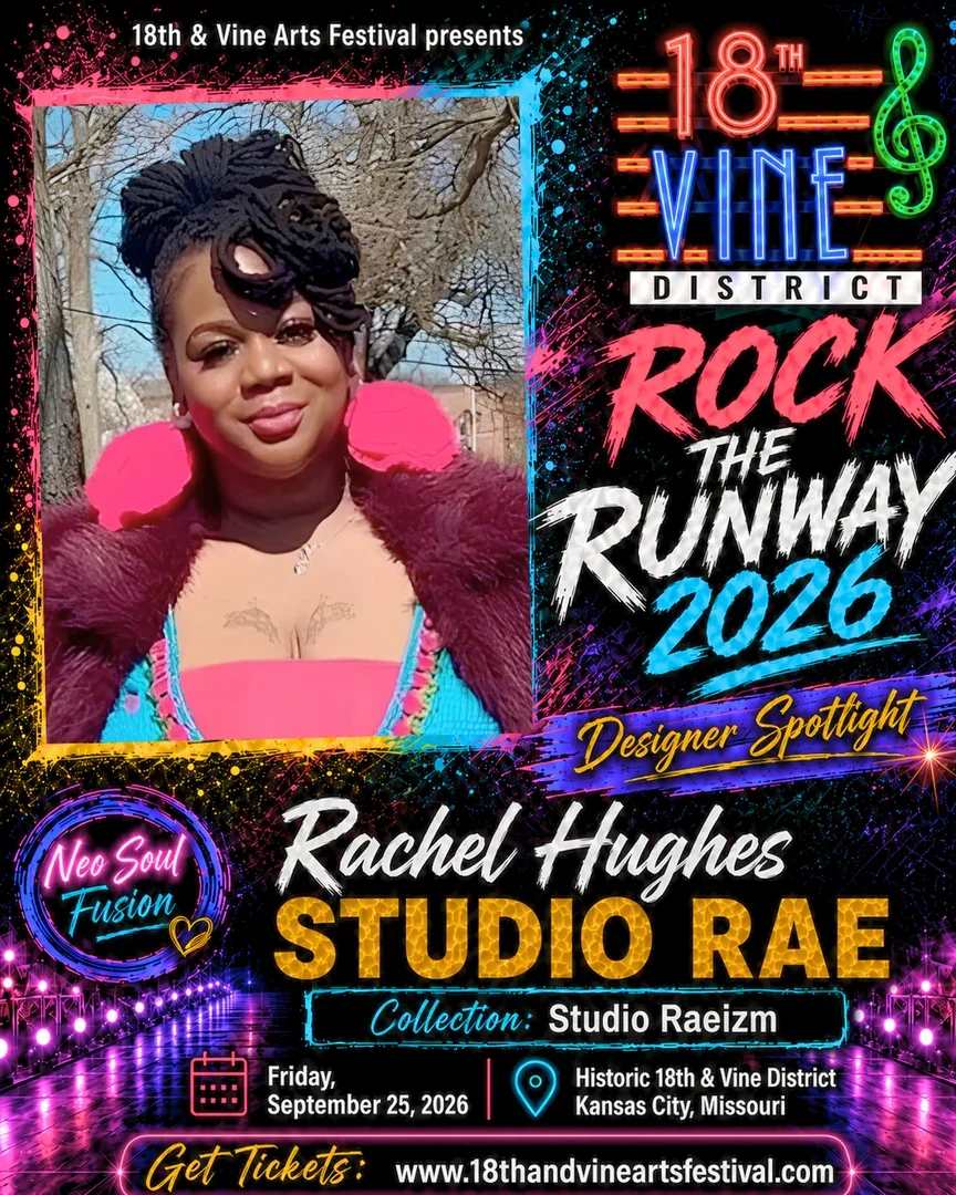 Rachel Hughes — Designer Spotlight festival flyer