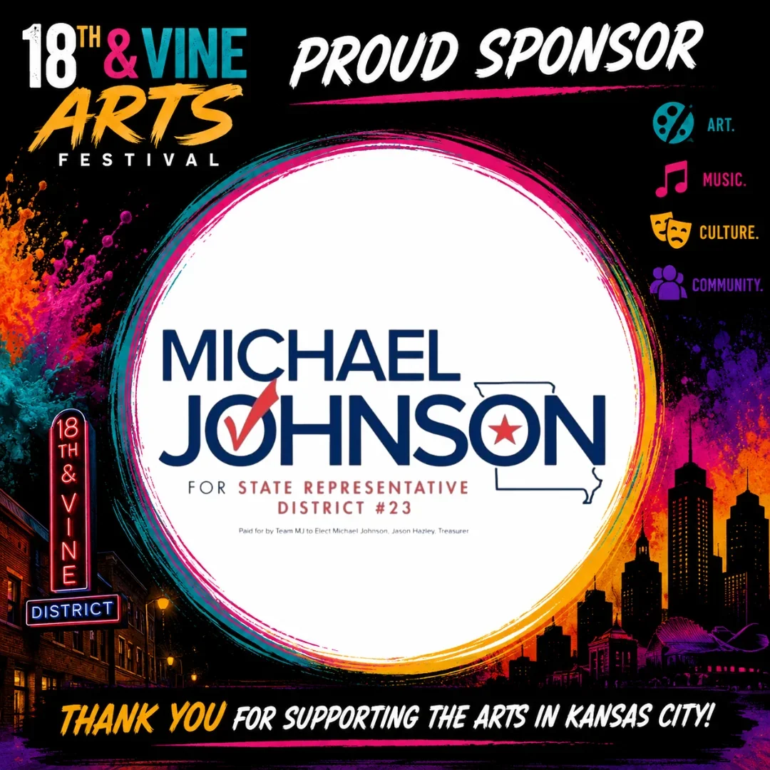 Michael Johnson — Proud Sponsor festival flyer