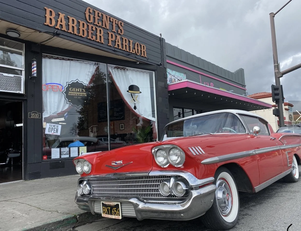 Gents RWC Barbershop Interior