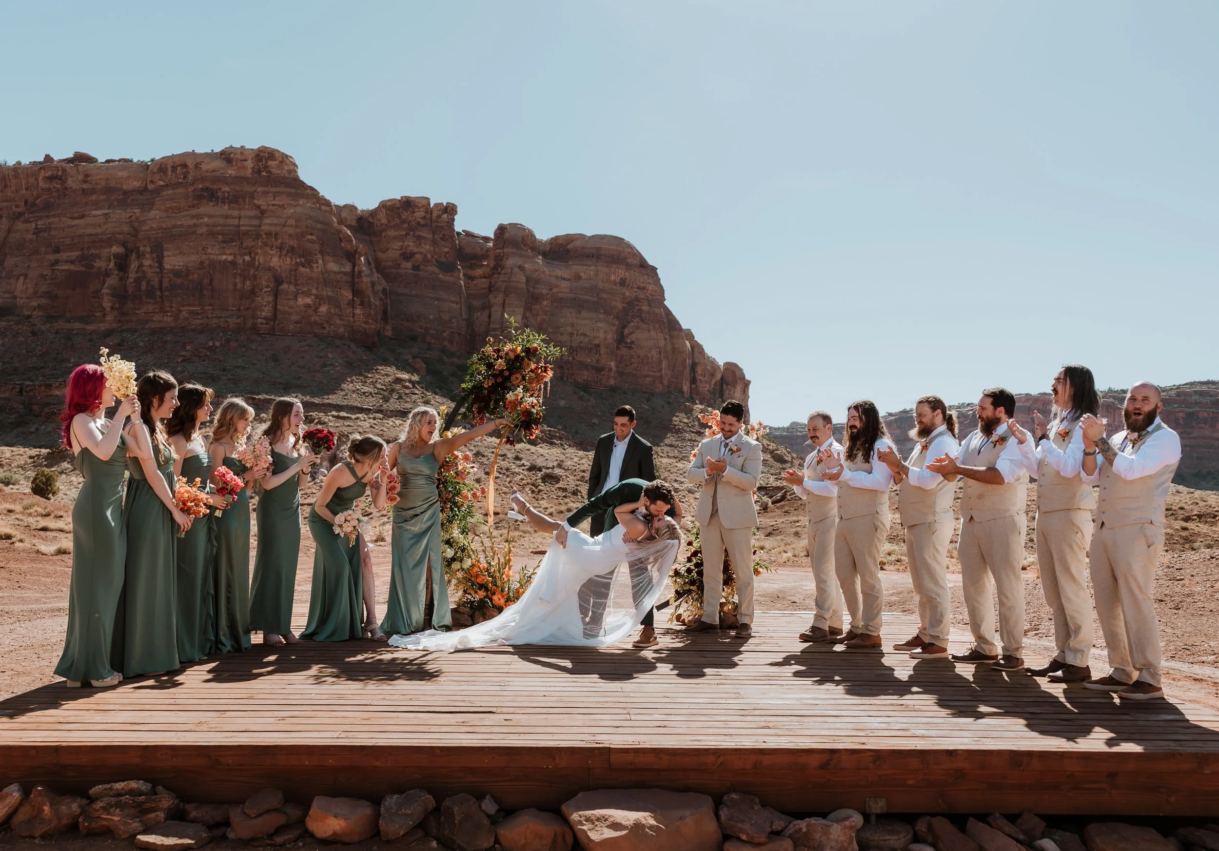 Tangled Sage wedding floral design