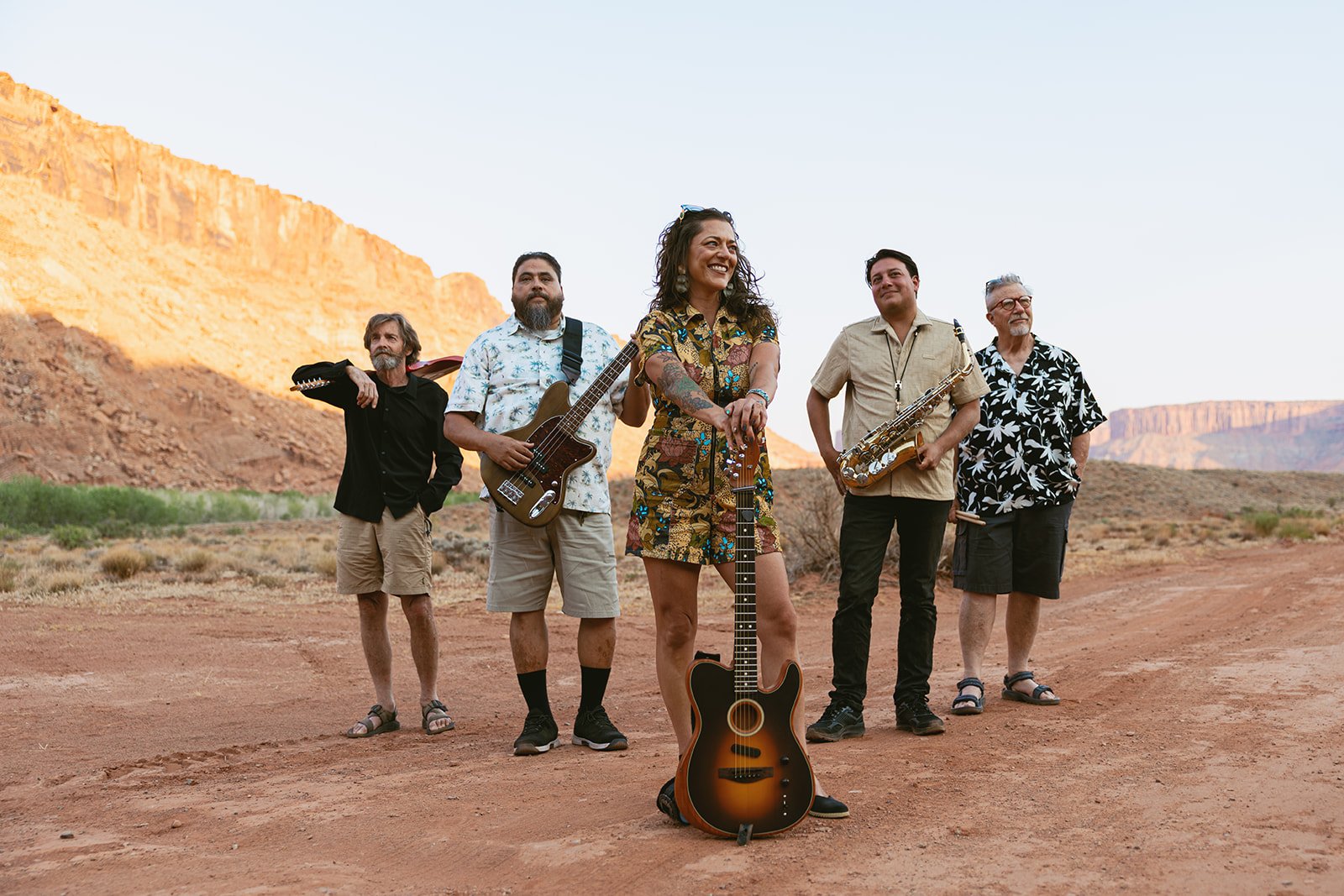 Toni and the Enablers performing live