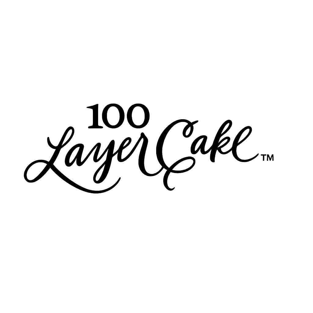 100 Layer Cake logo in black