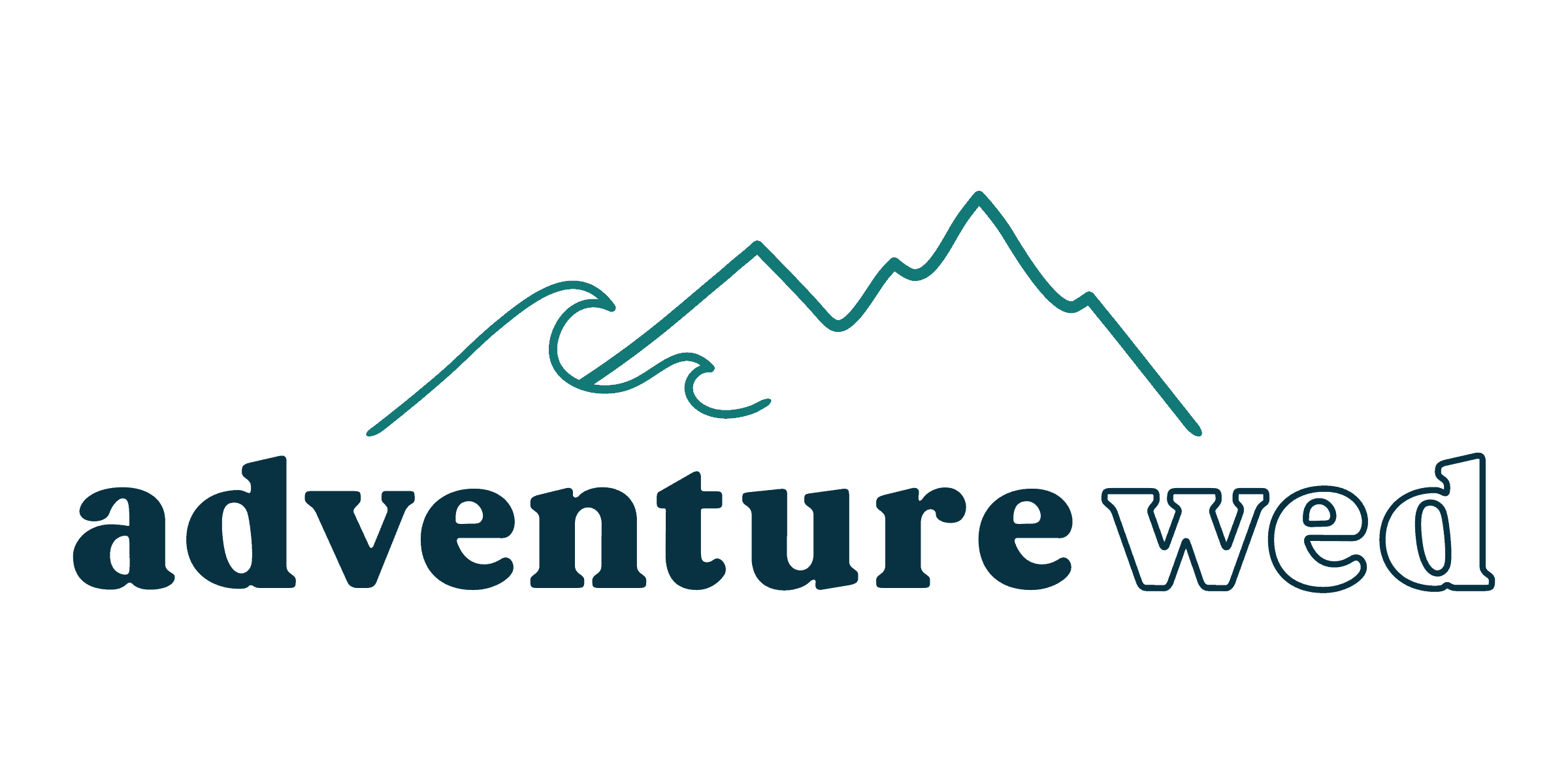 Adventurous Weddings logo in black