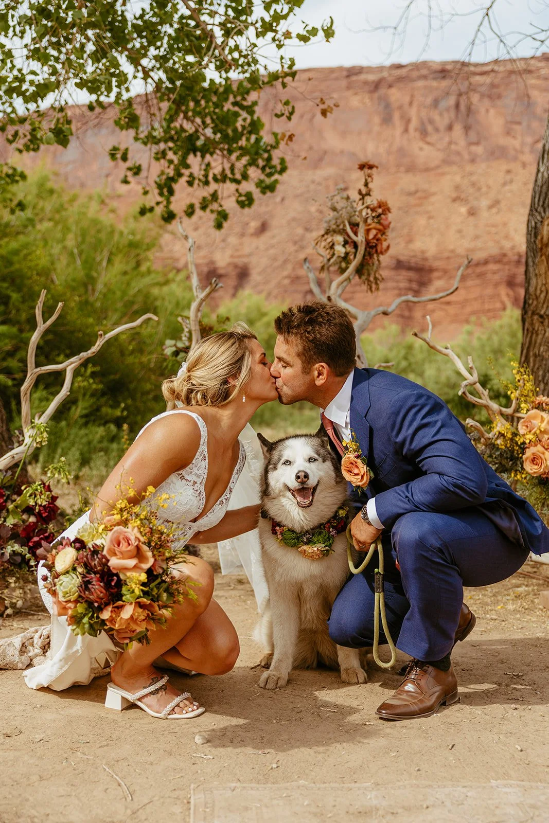 Wedding floral design by Tangled Sage