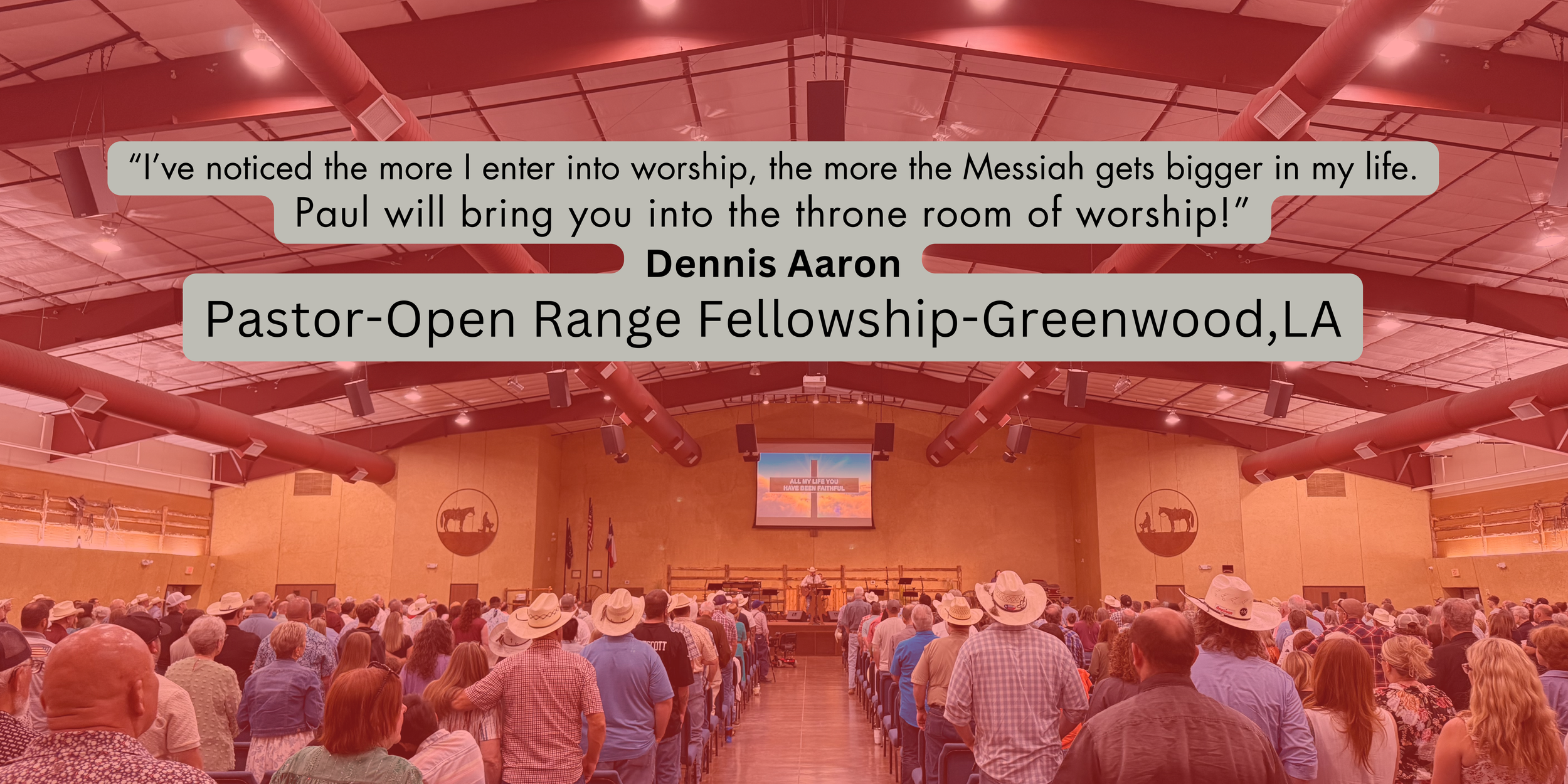 Testimonial for Paul Staggs from Dennis Aaron of Open Range Fellowship