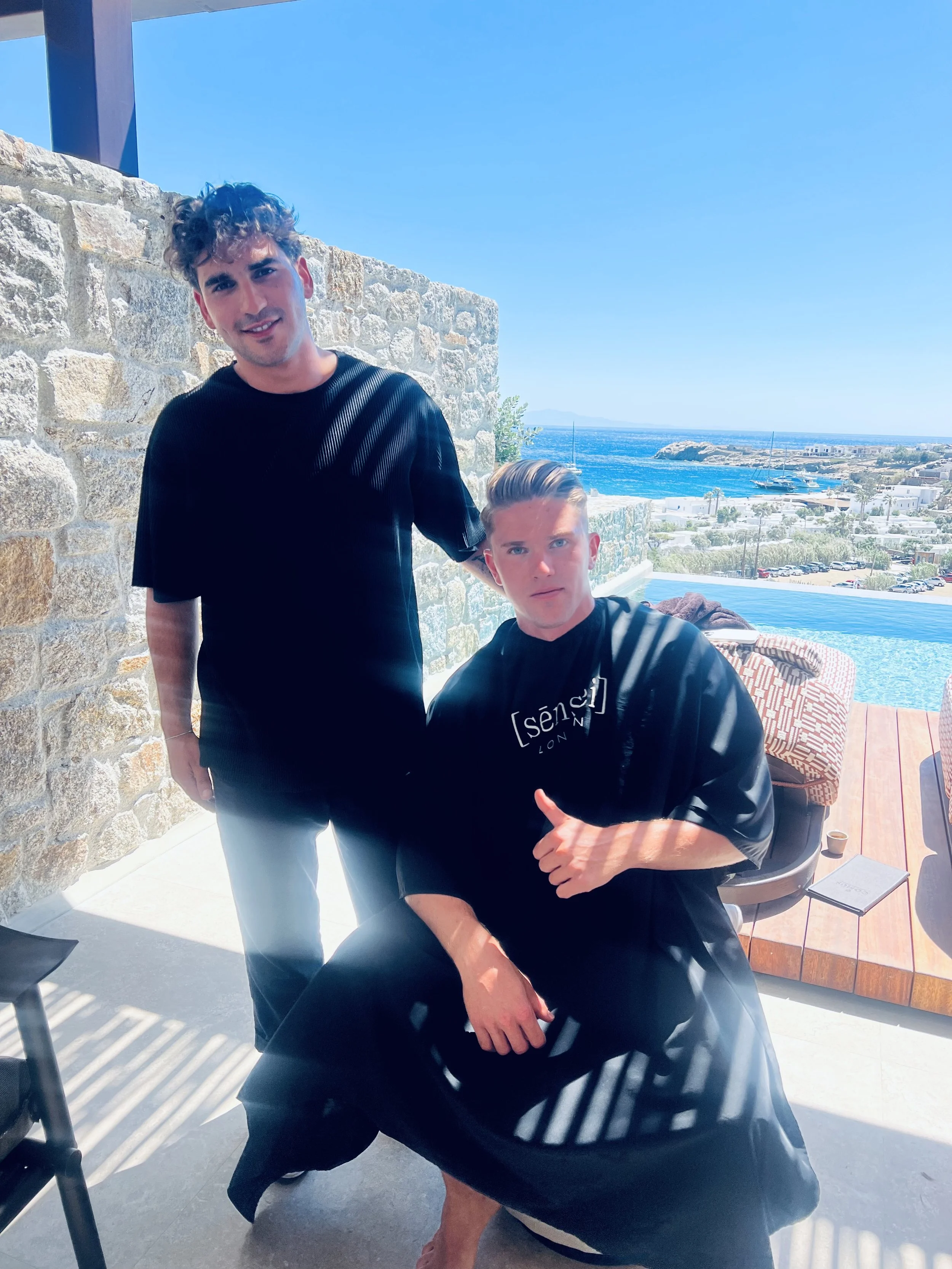 Viktor Gyokeres private barber session