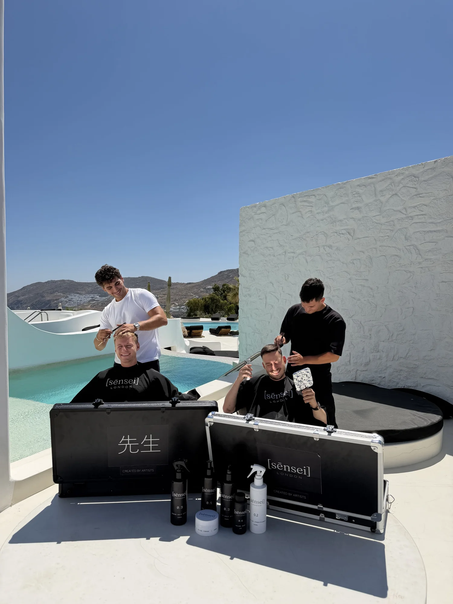 Private barber Athens haircut