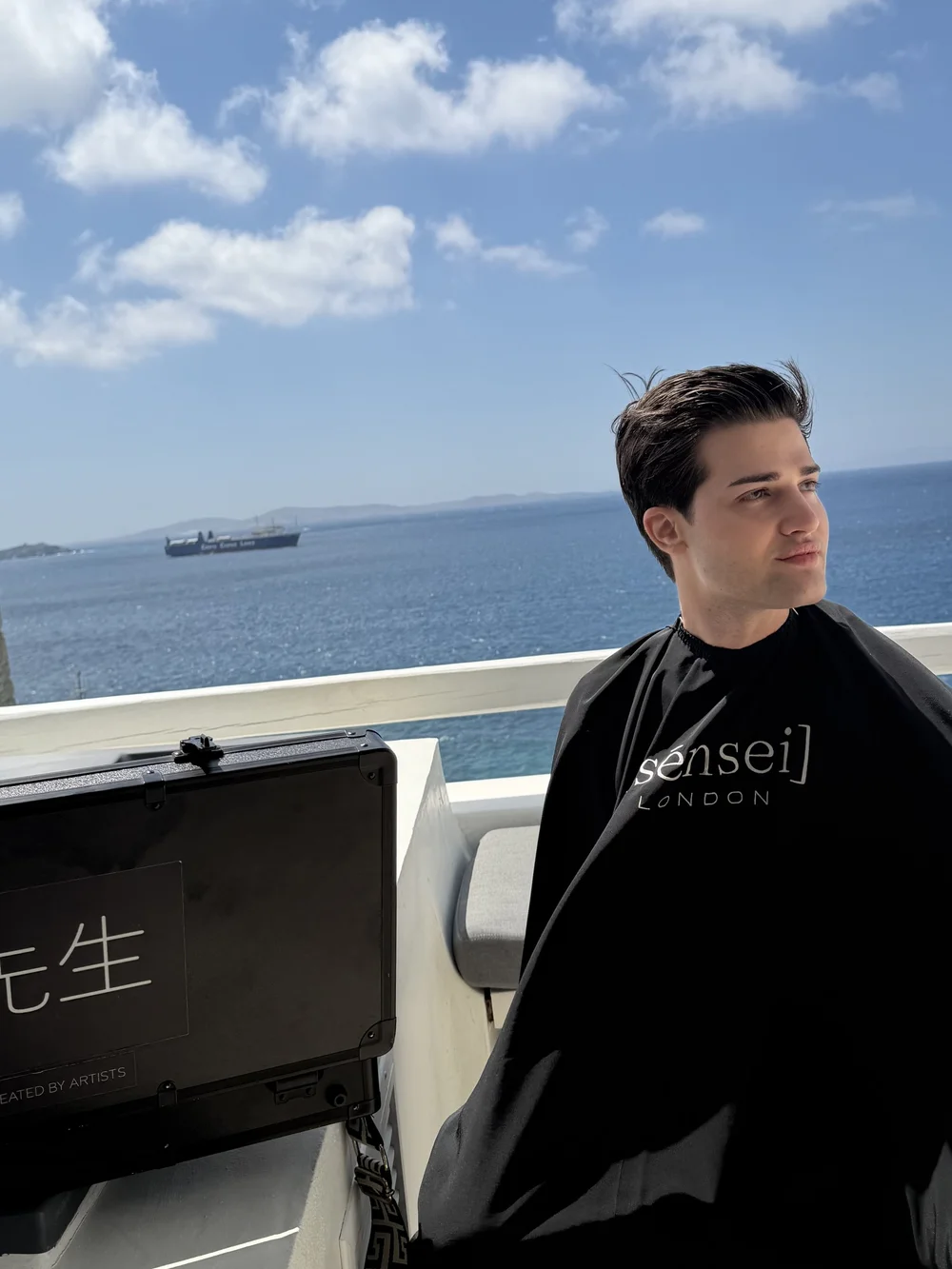 Private barber Mykonos villa — sēnsei London