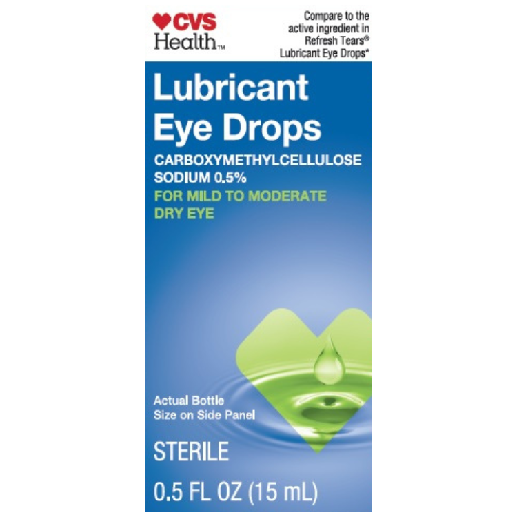 CVS Lubricant Eye Drops (single pack)