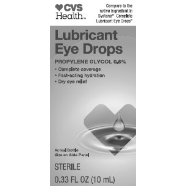 CVS Lubricant Eye Drops Propylene Glycol 0.6%