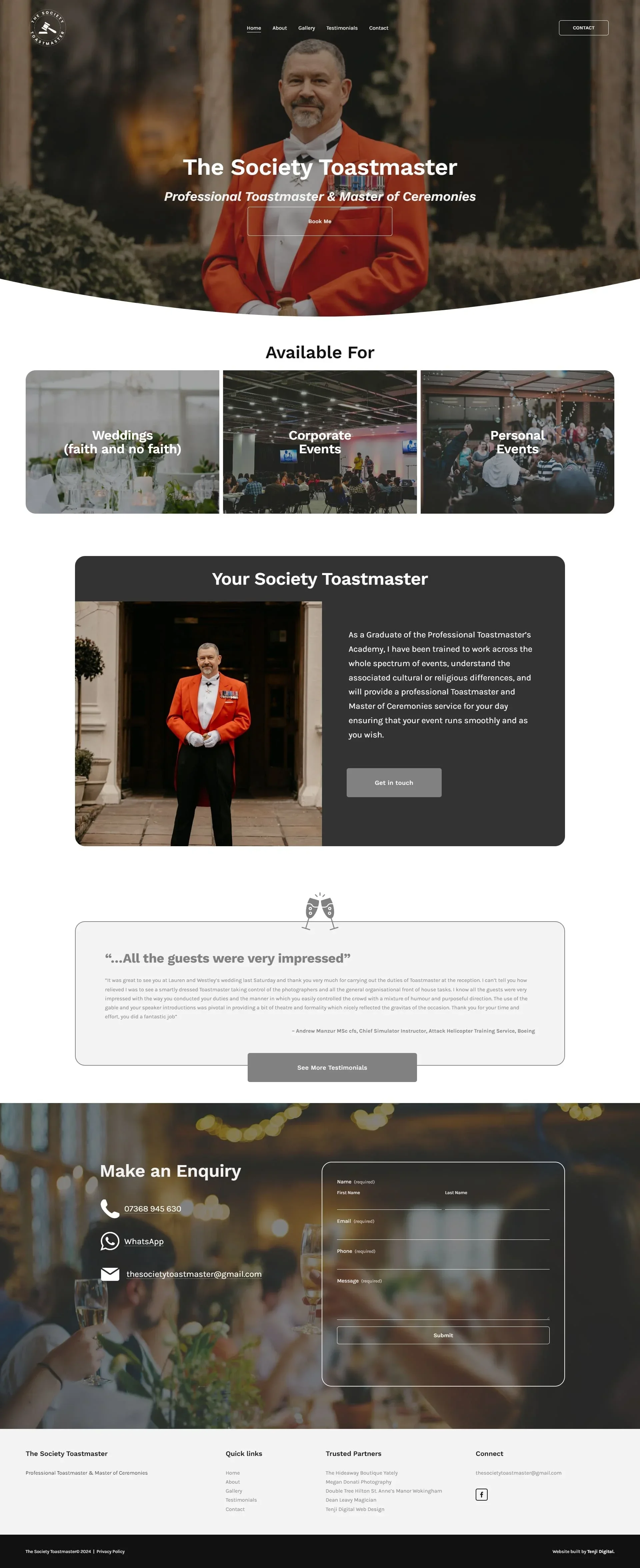 the society toastmaster preview desktop