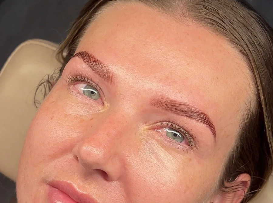 Brow lamination results at Forma Beauty Noosa