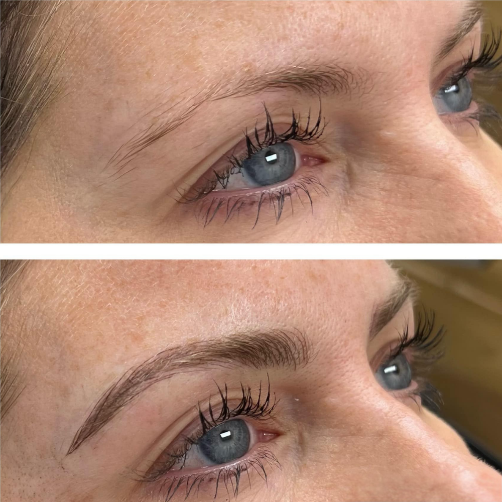Combination brows by Kelly Frey