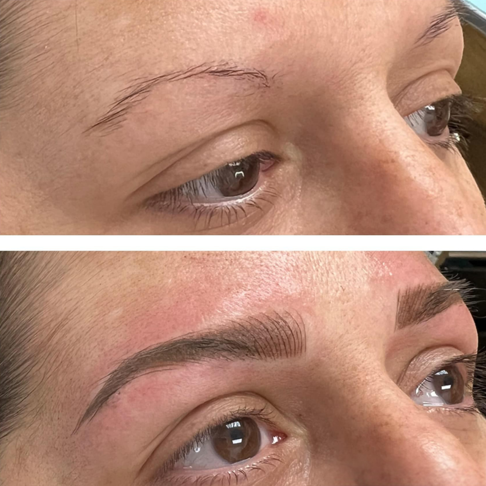 Combination brows by Kelly Frey