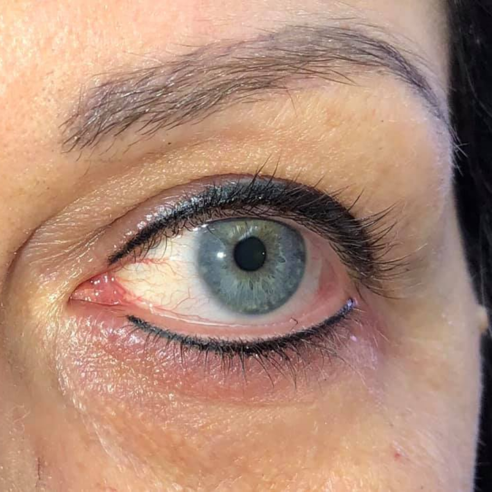 PMU eyeliner results