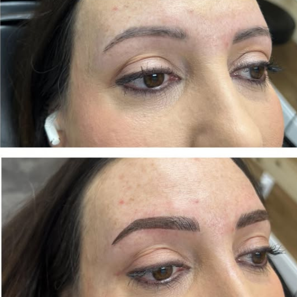 Eyebrows permanent makeup