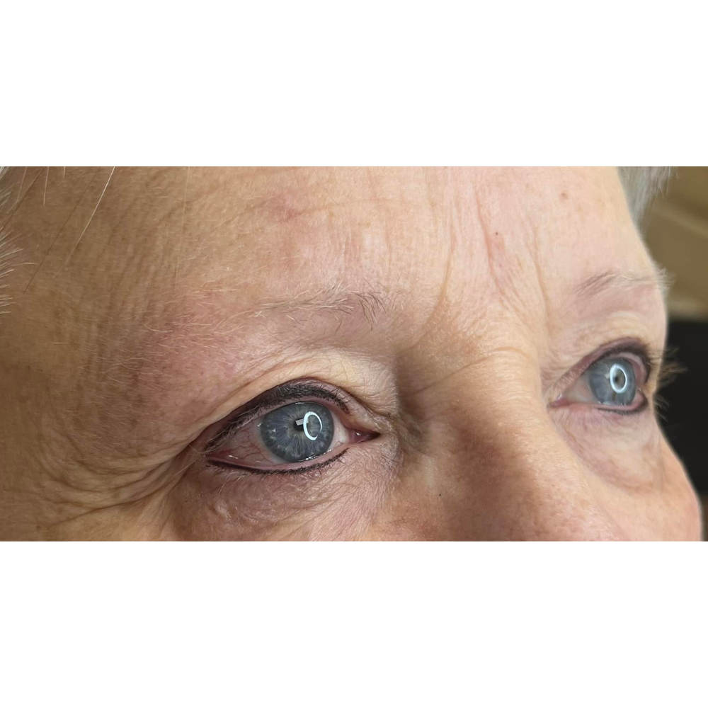 Permanent eyeliner by Kelly Frey