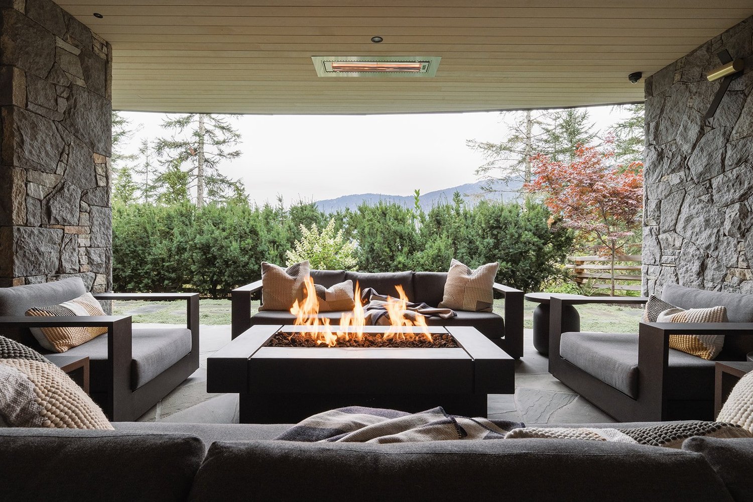 Kadenwood Spa, residential interior design in Whistler, BC by LRD Studio
