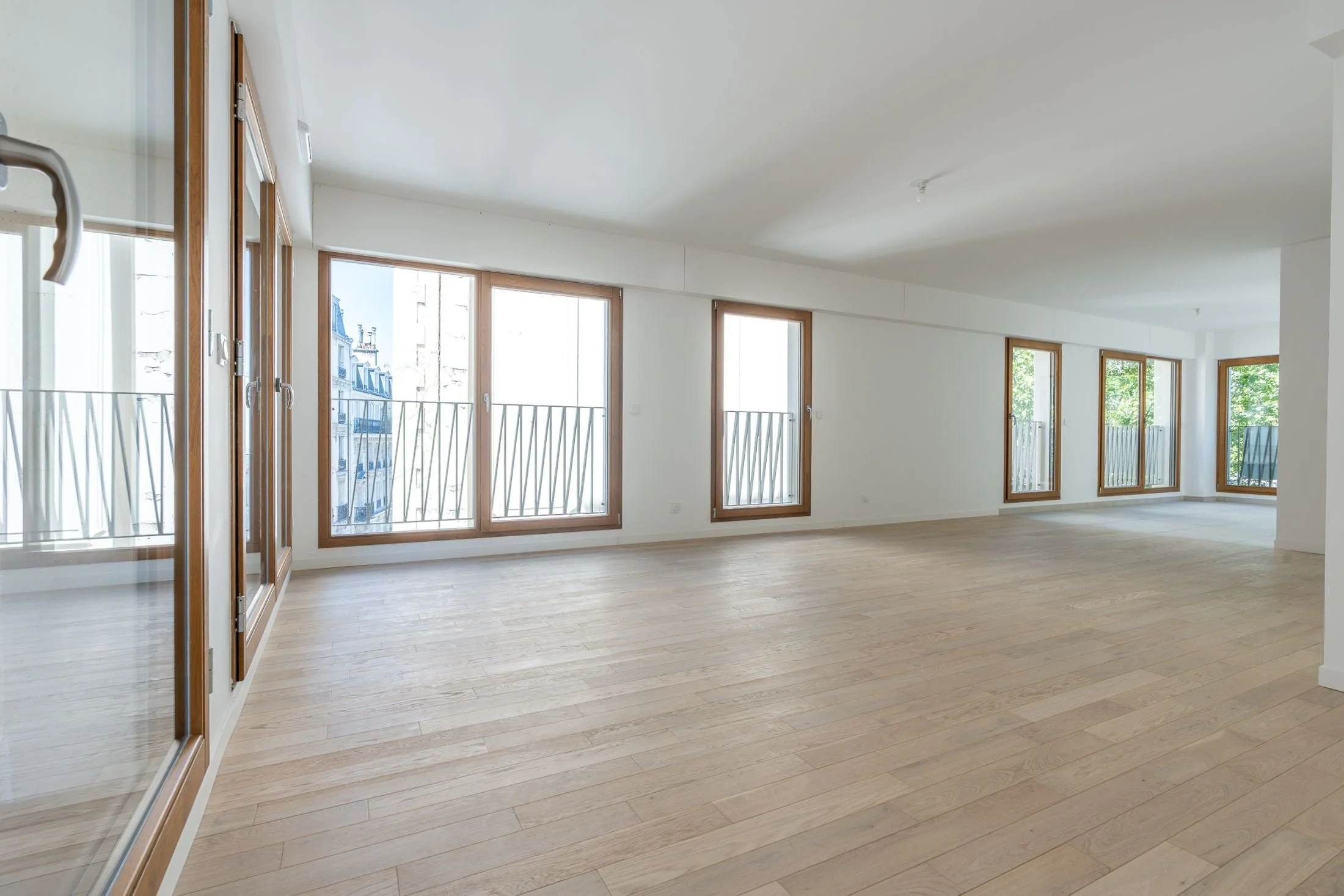 Le séjour-cuisine de 42 m²