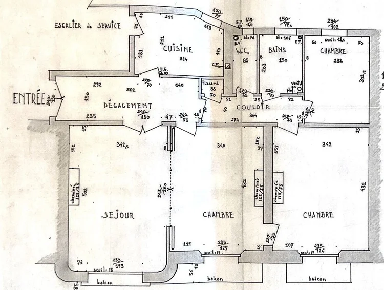 Plan – Rue Fabre d'Églantine, Paris 12e