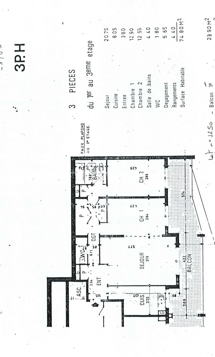 Plan – Avenue Charles V, Nogent-sur-Marne