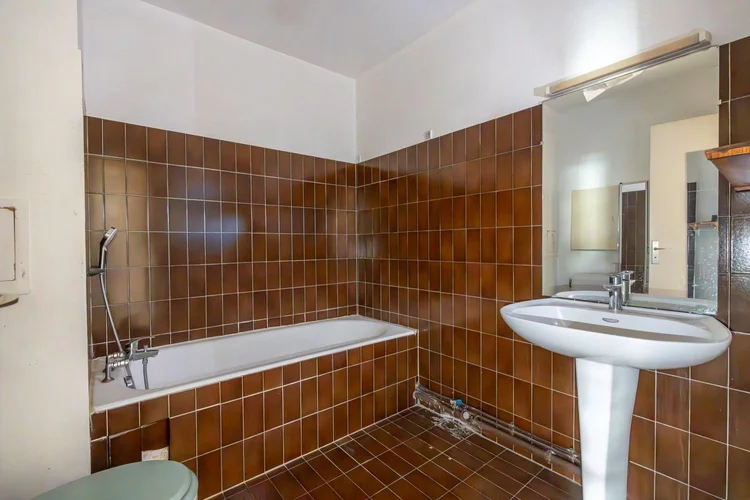 Salle de bains – Rue Fabre d'Églantine, Paris 12e