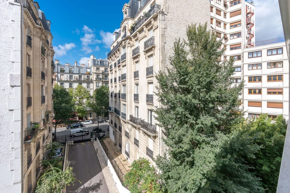 La vue depuis le balcon