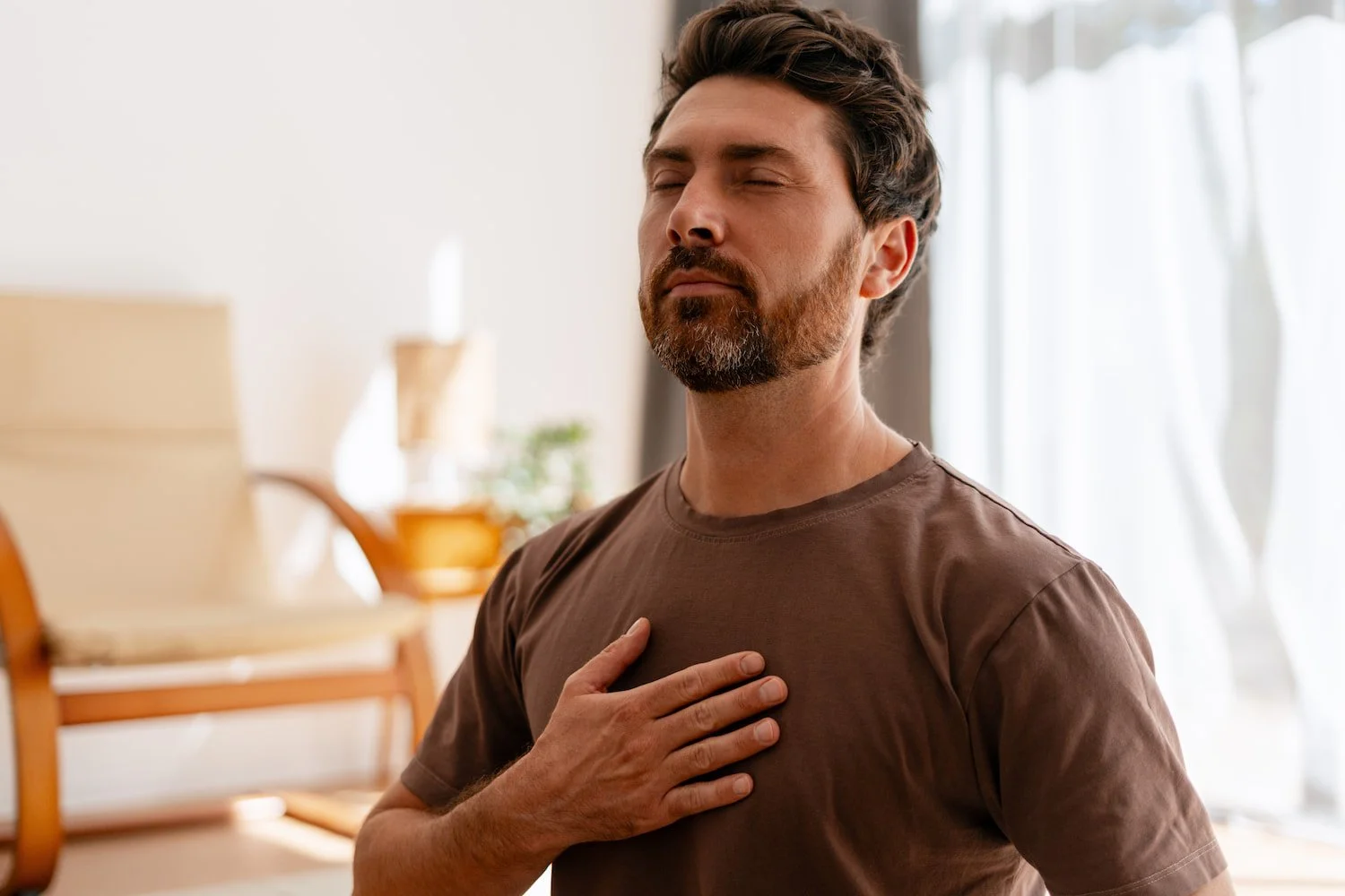 2. Deep breathing