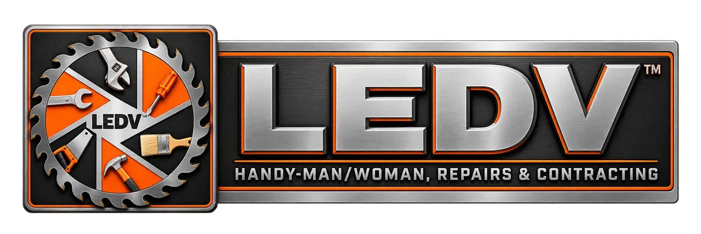 LEDV Montreal Handyman & Contracting Logo
