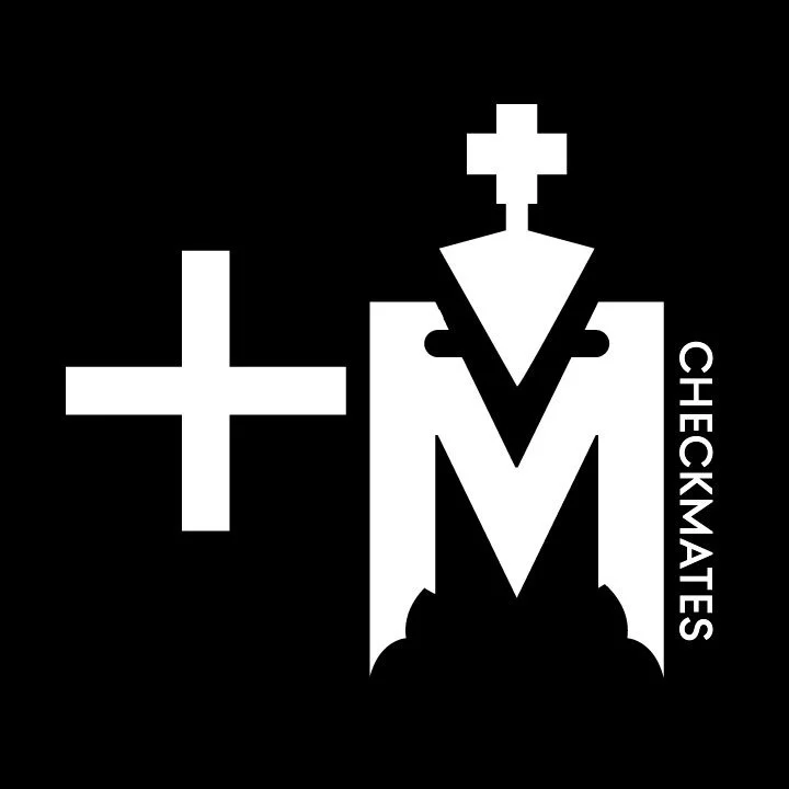 Checkmates +M mark white on black
