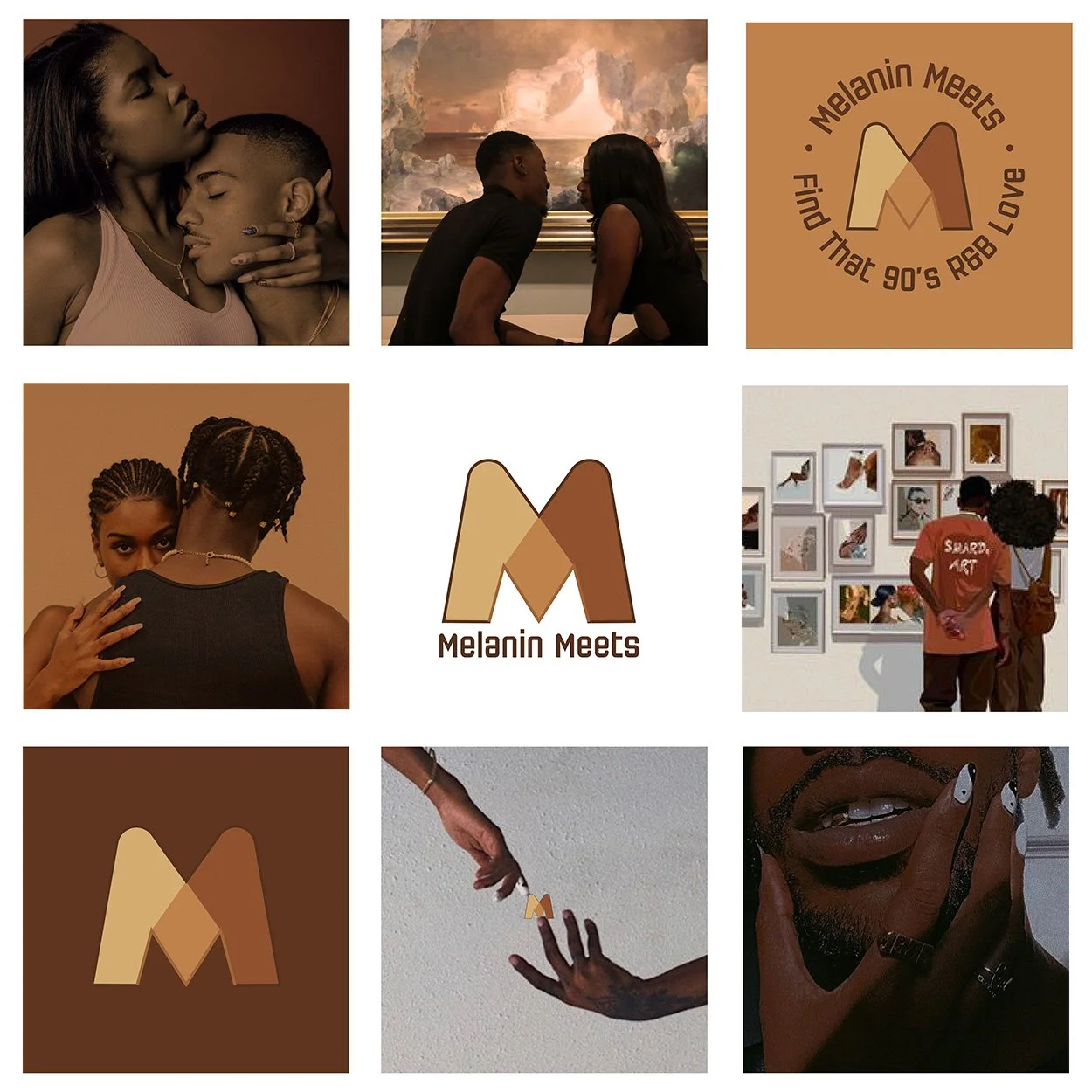 Melanin Meets moodboard