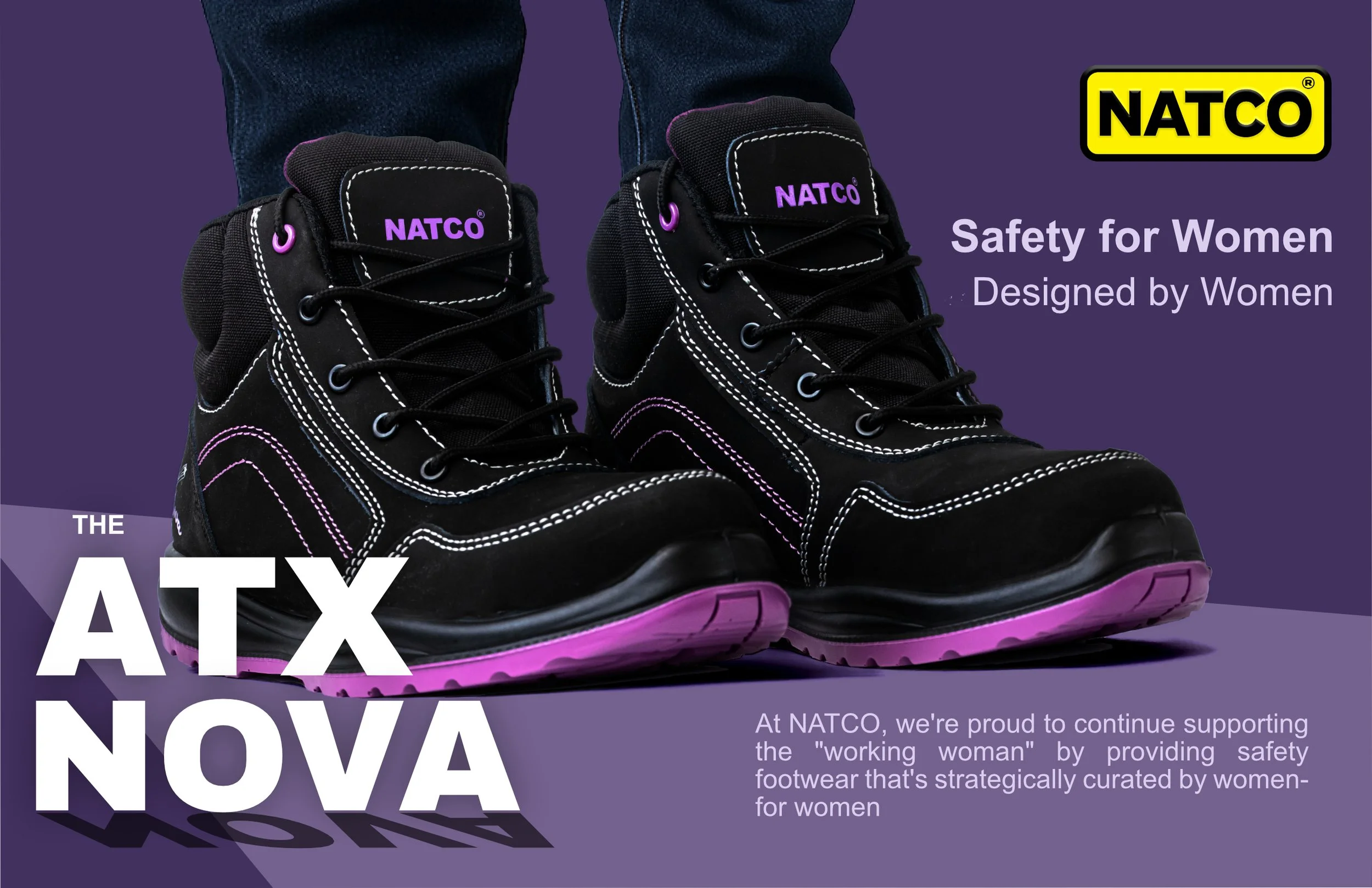ATX Nova magazine advertisement from a wider visual campaign