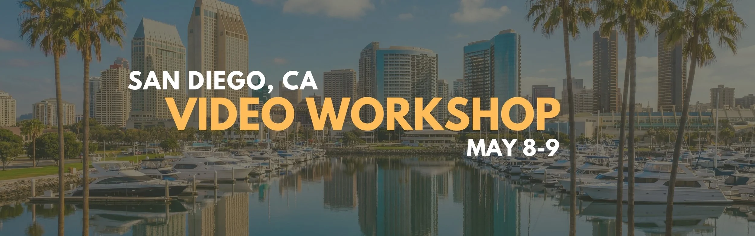 San Diego workshop banner photo