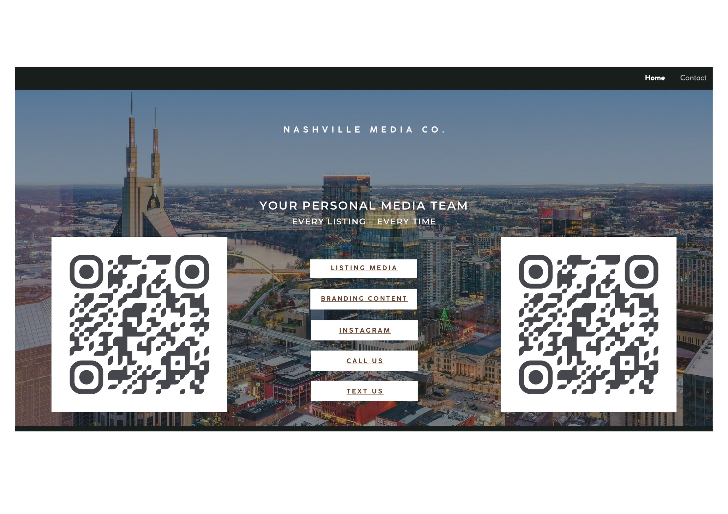 Scan the QR code to visit the Nashville Media website