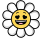 daisy emoji with heart eyes