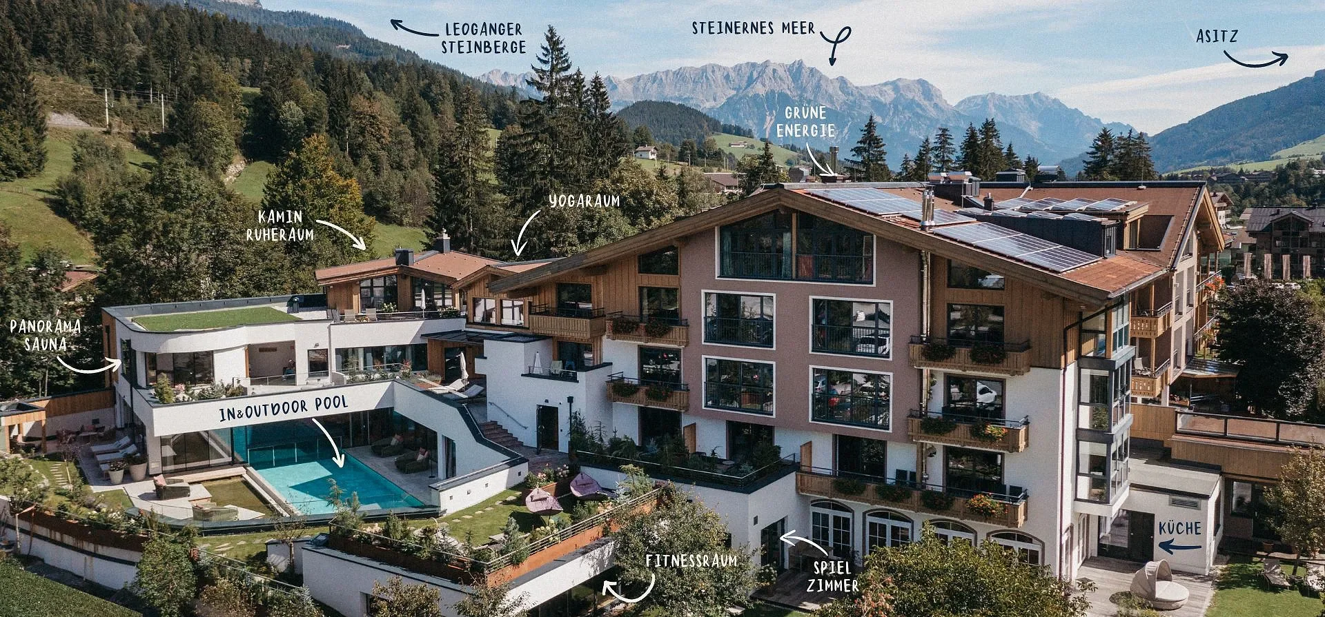 Biohotel Rupertus Außenansicht