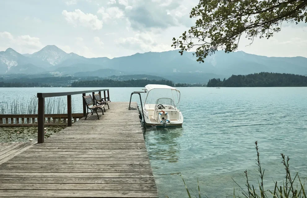 Bootfahren am Faaker See
