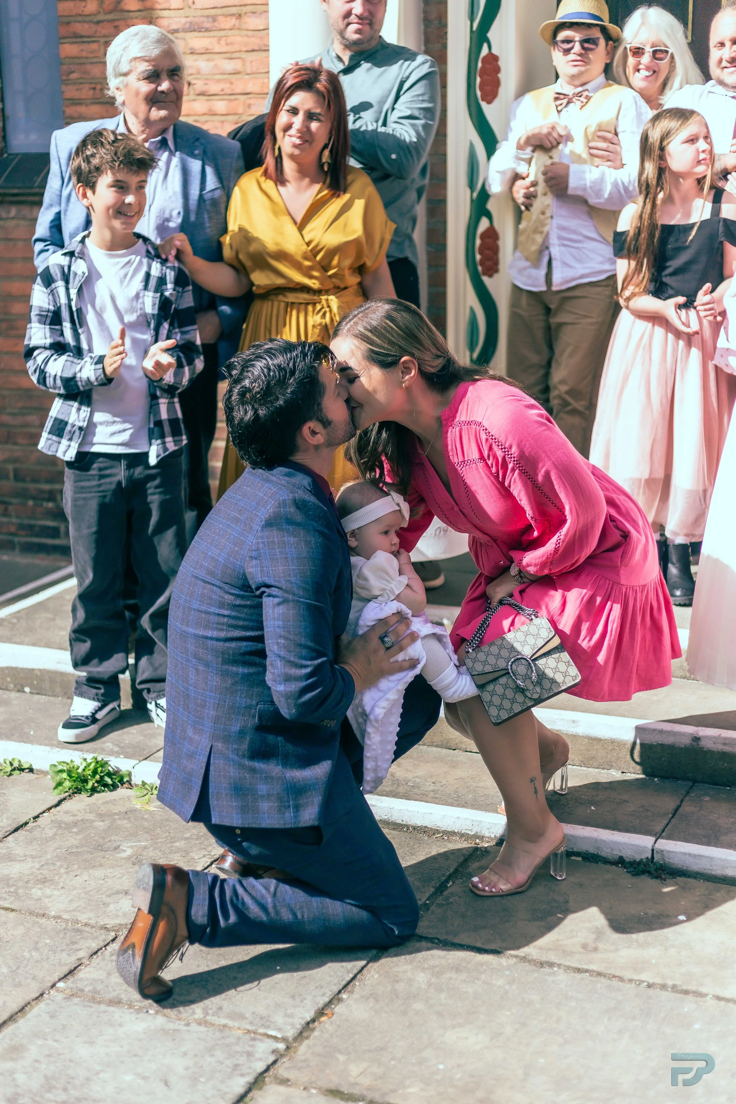 Christening moment 4